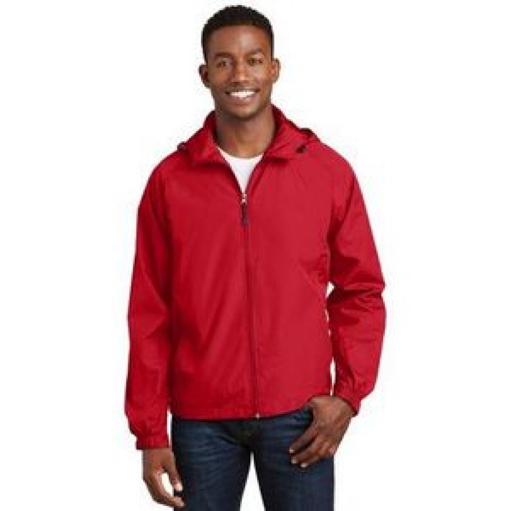 Sport-Tek® Hooded Raglan Jacket Custom Printed Sport-Tek® Hooded Raglan Jacket Custom Printed