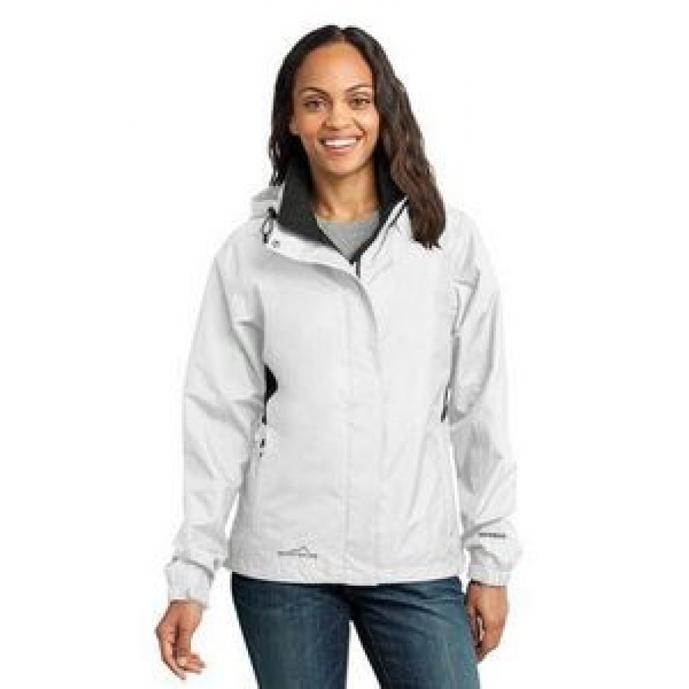 Logo Imprinted Eddie Bauer Ladies' Rain Jacket Logo Imprinted Eddie Bauer Ladies' Rain Jacket