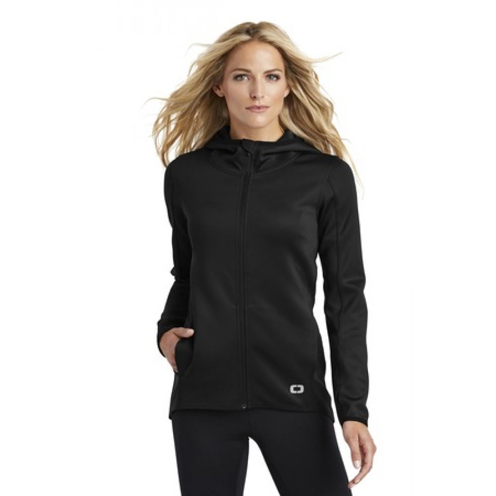 Logo Imprinted OGIO Ladies' Endurance Stealth Full-Zip Jacket Logo Imprinted OGIO Ladies' Endurance Stealth Full-Zip Jacket