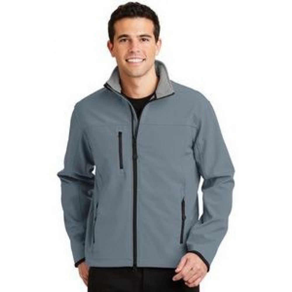 Custom Embroidered Port Authority® Glacier® Soft Shell Jacket Custom Embroidered Port Authority® Glacier® Soft Shell Jacket