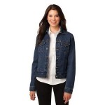 Port Authority Ladies' Denim Jacket Custom Embroidered
