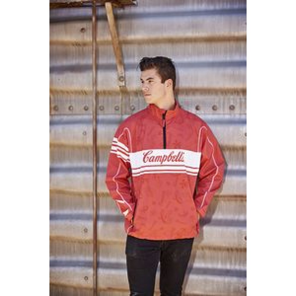 1/4 Zip Wind Shirt Custom Printed 1/4 Zip Wind Shirt Custom Printed