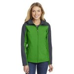 Custom Printed Port Authority Ladies' Hooded Core Soft Shell Jacket