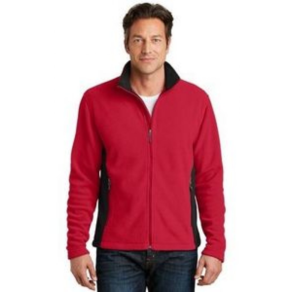 Port Authority® Colorblock Value Fleece Jacket Custom Embroidered Port Authority® Colorblock Value Fleece Jacket Custom Embroidered