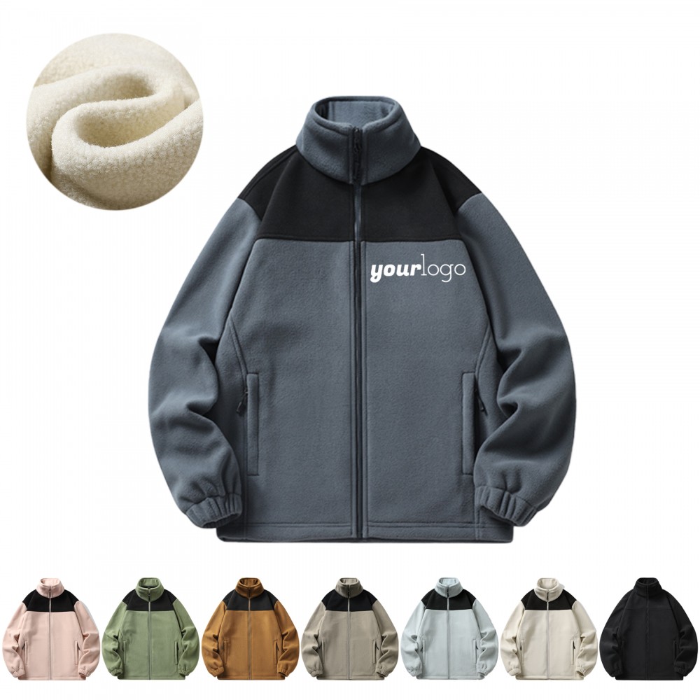 Custom Embroidered Polar Fleece Jacket