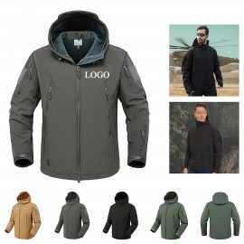 Logo Imprinted Outdoor 3 in 1 Military Tactical Rain Jacket