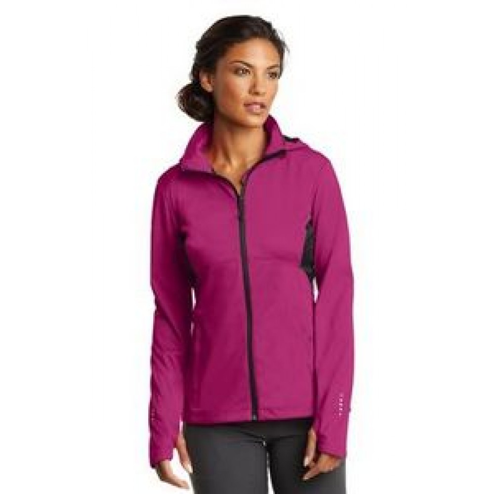 Custom Embroidered OGIO Ladies' Endurance Pivot Soft Shell Jacket Custom Embroidered OGIO Ladies' Endurance Pivot Soft Shell Jacket