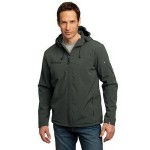 Port Authority Men's Textured Hooded Soft Shell Jacket Custom Embroidered