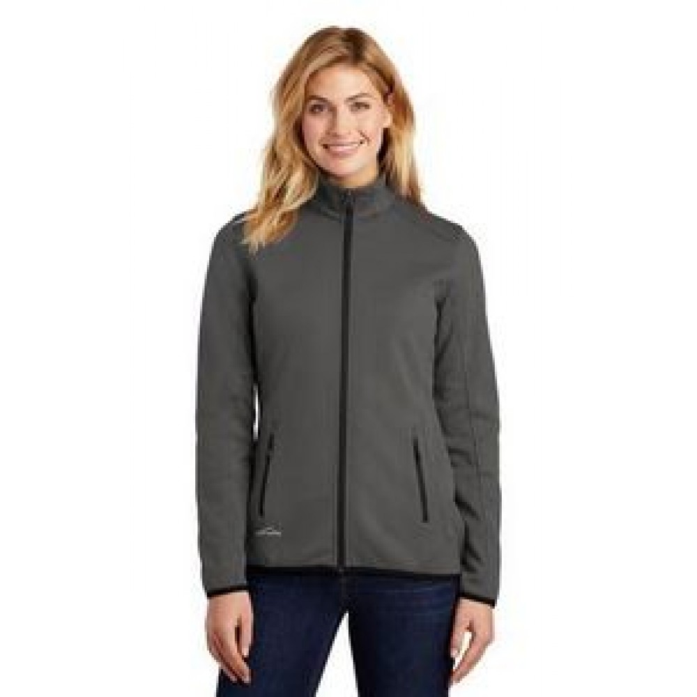 Ladies' Eddie Bauer® Dash Full Zip Fleece Jacket Custom Embroidered Ladies' Eddie Bauer® Dash Full Zip Fleece Jacket Custom Embroidered
