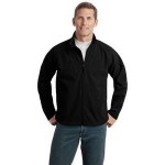 Custom Printed Port Authority Men's Tall Textured Soft Shell Jacket