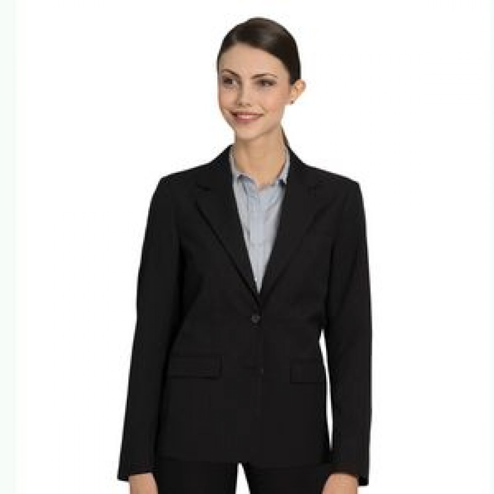 Custom Printed EcoTex Recycled Polyester Women's Blazer Custom Printed EcoTex Recycled Polyester Women's Blazer