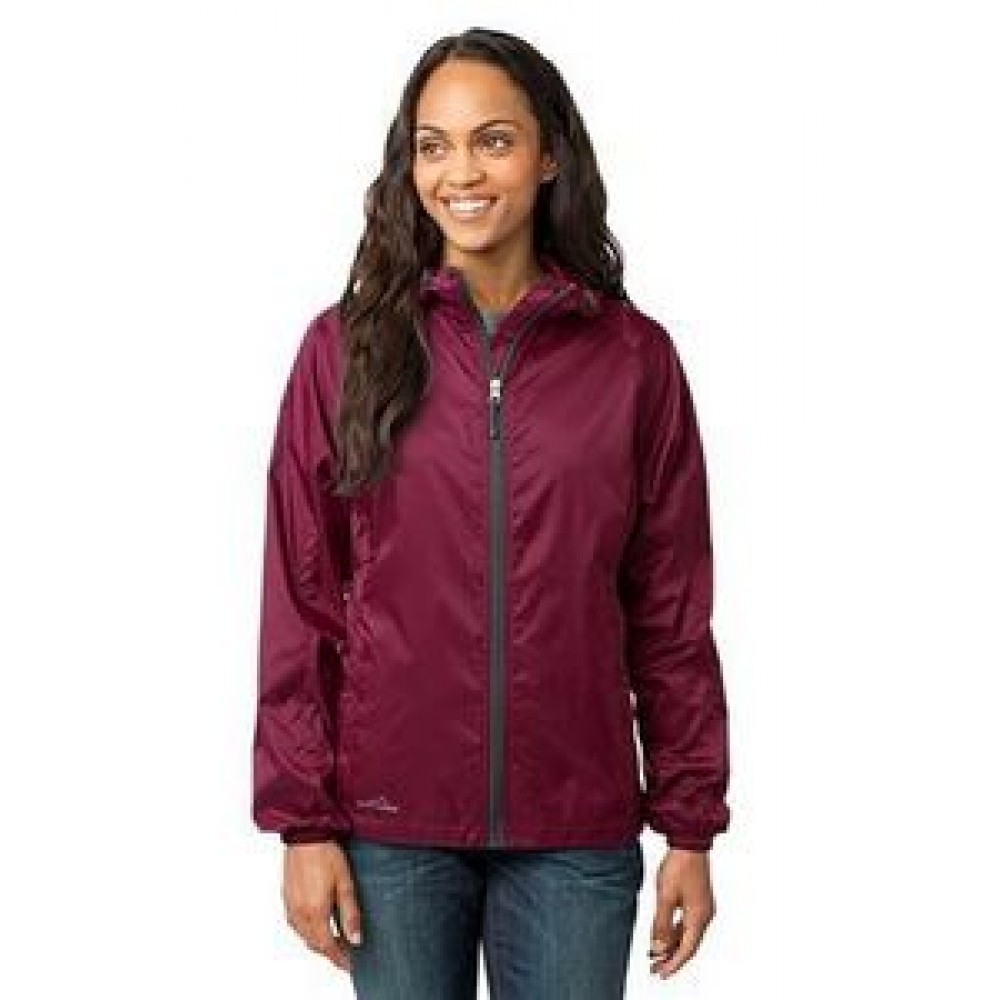 Eddie Bauer® Ladies Packable Wind Jacket Custom Embroidered Eddie Bauer® Ladies Packable Wind Jacket Custom Embroidered