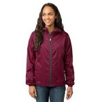 Custom Printed Eddie Bauer Ladies' Packable Wind Jacket