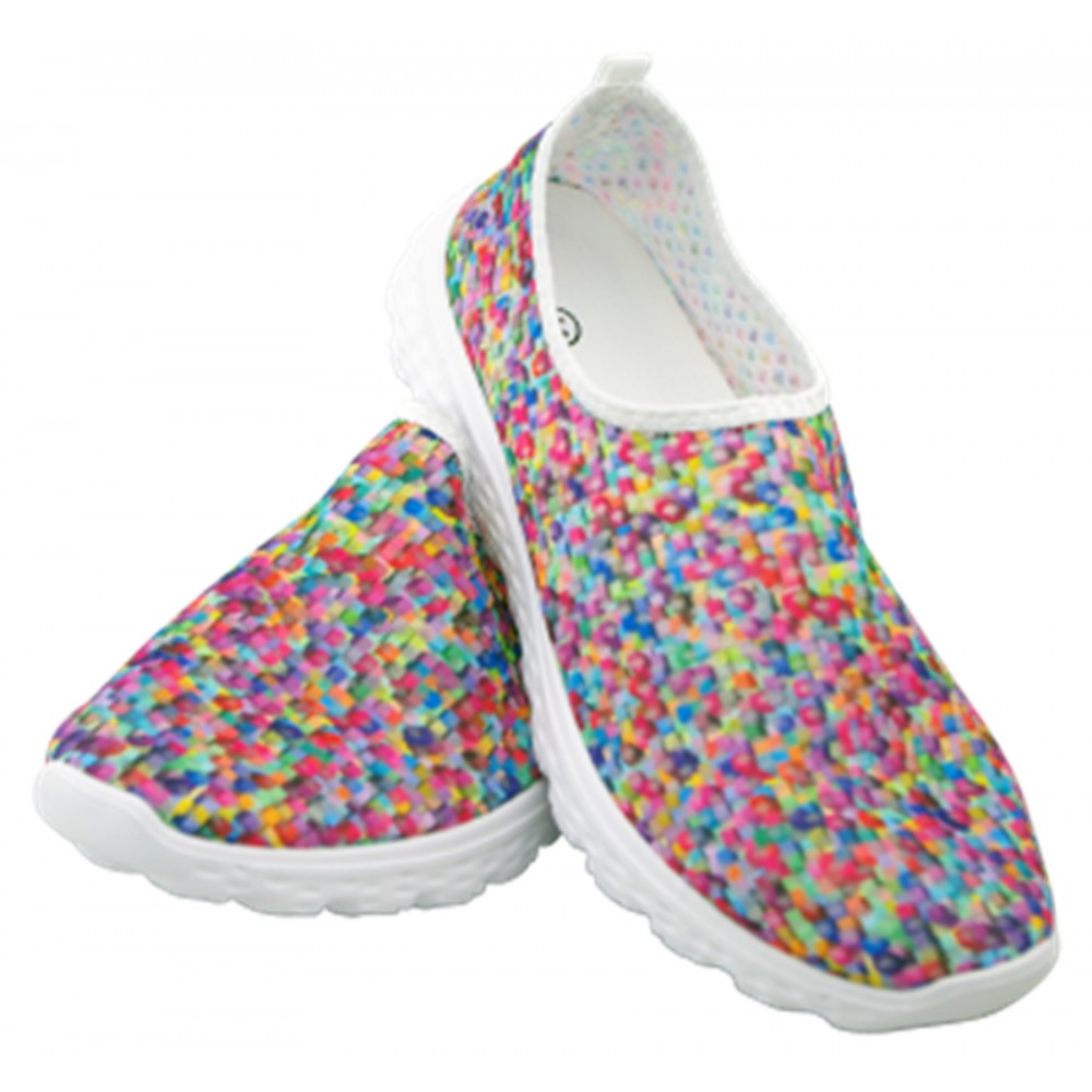 Custom Mesh Slip On Running Shoe Custom Imprinted Custom Mesh Slip On Running Shoe Custom Imprinted