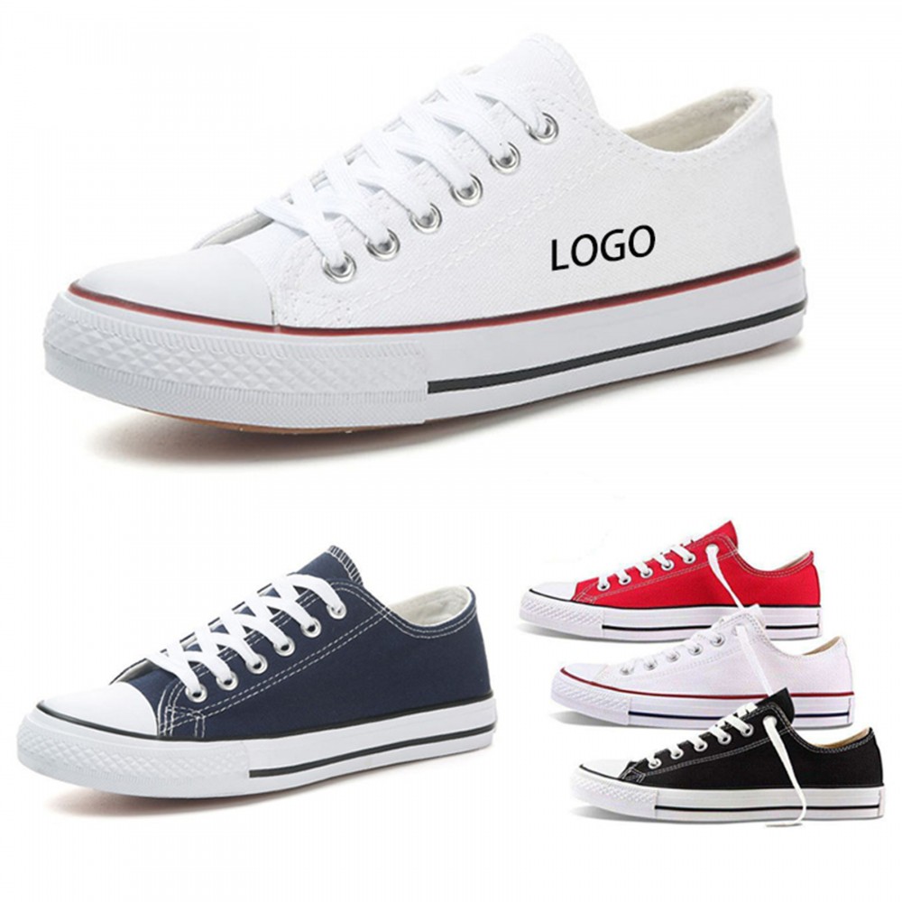 Canvas Sneakers for Women Casual Shoes Low Top Lace up Branded