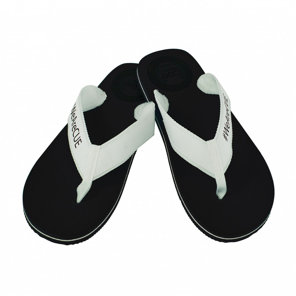 Custom Imprinted The "Capistrano" - Flip Flop Sandal with Fabric Straps - Short Run Custom Imprinted The "Capistrano" - Flip Flop Sandal with Fabric Straps - Short Run
