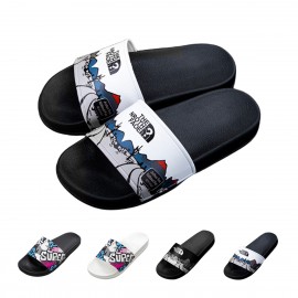 Custom Slide Sandals Logo Printed