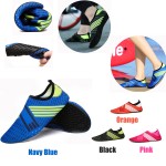 Custom Imprinted Women's and Men's Water Sports Shoes Quick-Dry Aqua Socks