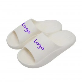 Pure Color Universal Slipper Sandals Logo Printed  Pure Color Universal Slipper Sandals Logo Printed