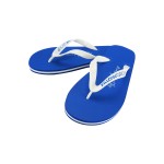 The "Malibu" - Flip Flop Sandal with Vinyl Straps Logo Printed