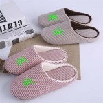 Custom Imprinted Home Cotton Slipper Footwear