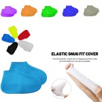 Branded Elastic Silicone Waterproof Shoe Covers