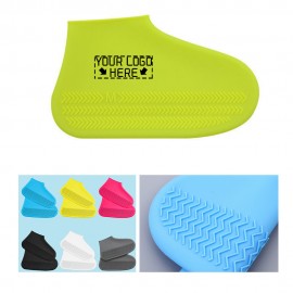 Logo Printed Silicone Shoe Cover