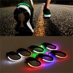 Custom Imprinted Outdoor Night Lighting LED Flashing Shoe Light LED Running Shoe Clip