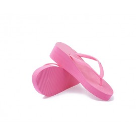 Lady's Thick-Heeled Flip Flop/Slipper Branded  Lady