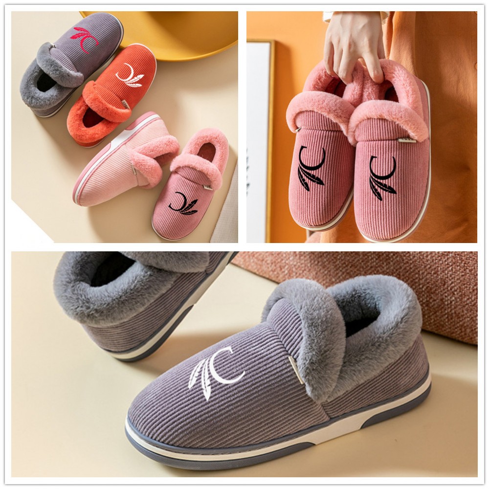 Warm Winter Shoes Fuzzy House Slippers Branded Warm Winter Shoes Fuzzy House Slippers Branded