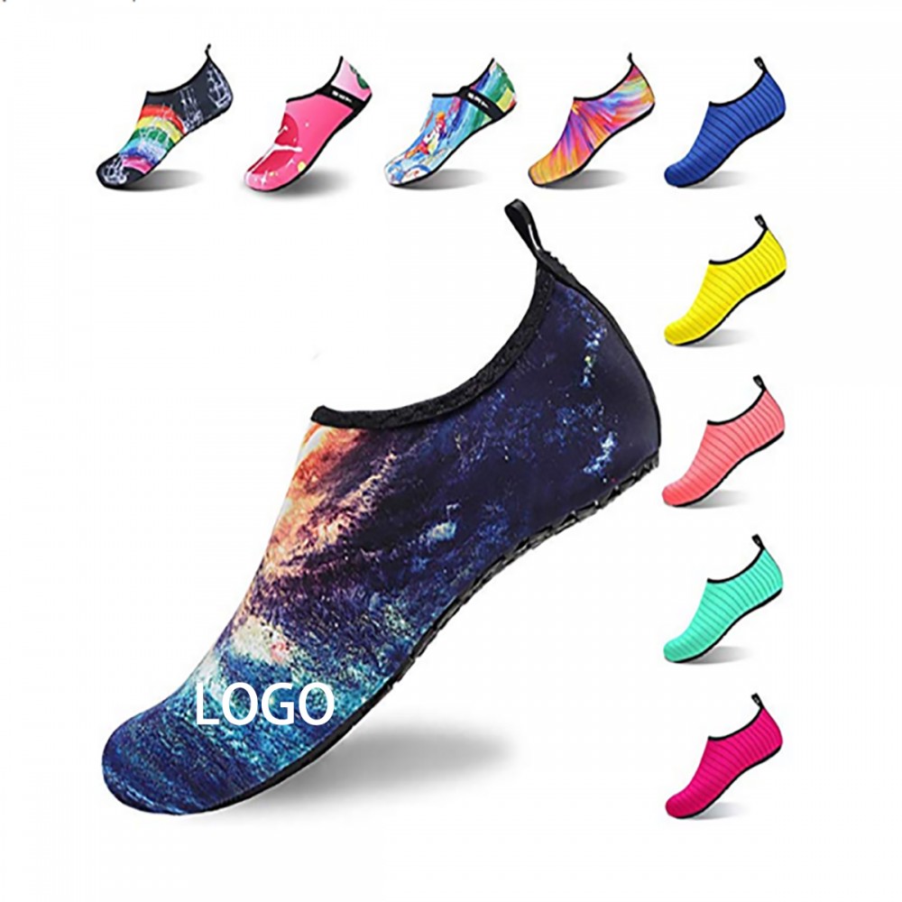 Dry Water Skin Shoes Socks Logo Printed Dry Water Skin Shoes Socks Logo Printed