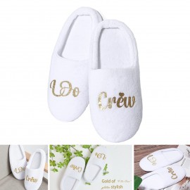 Branded Bridesmaid Slippers