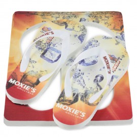 Framed Flip Flops Custom Imprinted  Framed Flip Flops Custom Imprinted