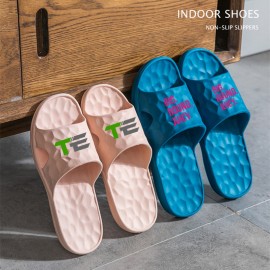 Summer antibacterial Soft Sole Bathroom Shower Slippers Custom Imprinted