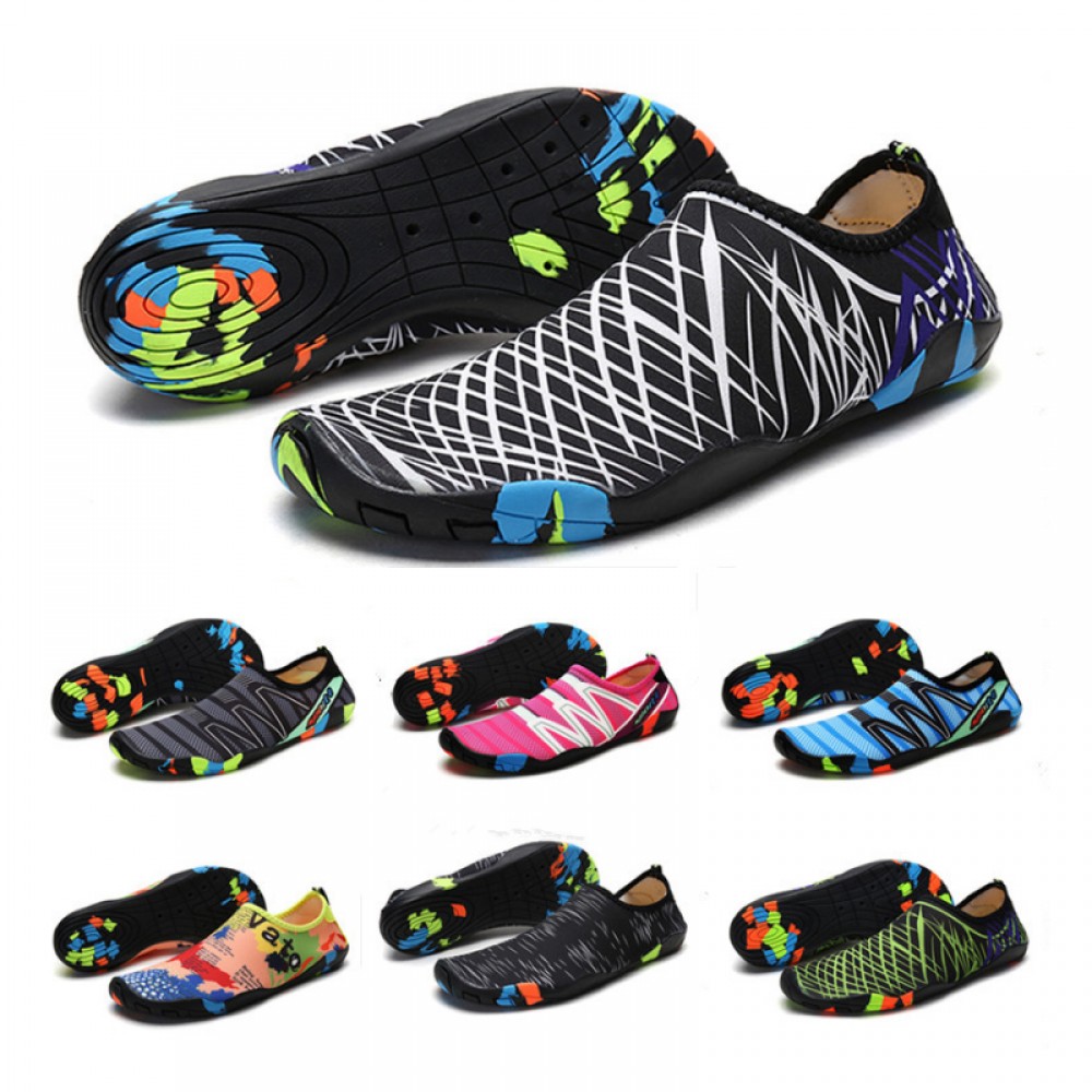 Water Sports Shoes Barefoot Quick-Dry Aqua Yoga Socks Logo Printed