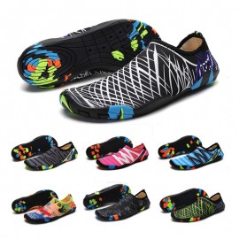 Water Sports Shoes Barefoot Quick-Dry Aqua Yoga Socks Logo Printed