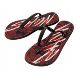 Full Color Adult X-Large Flip Flops Branded