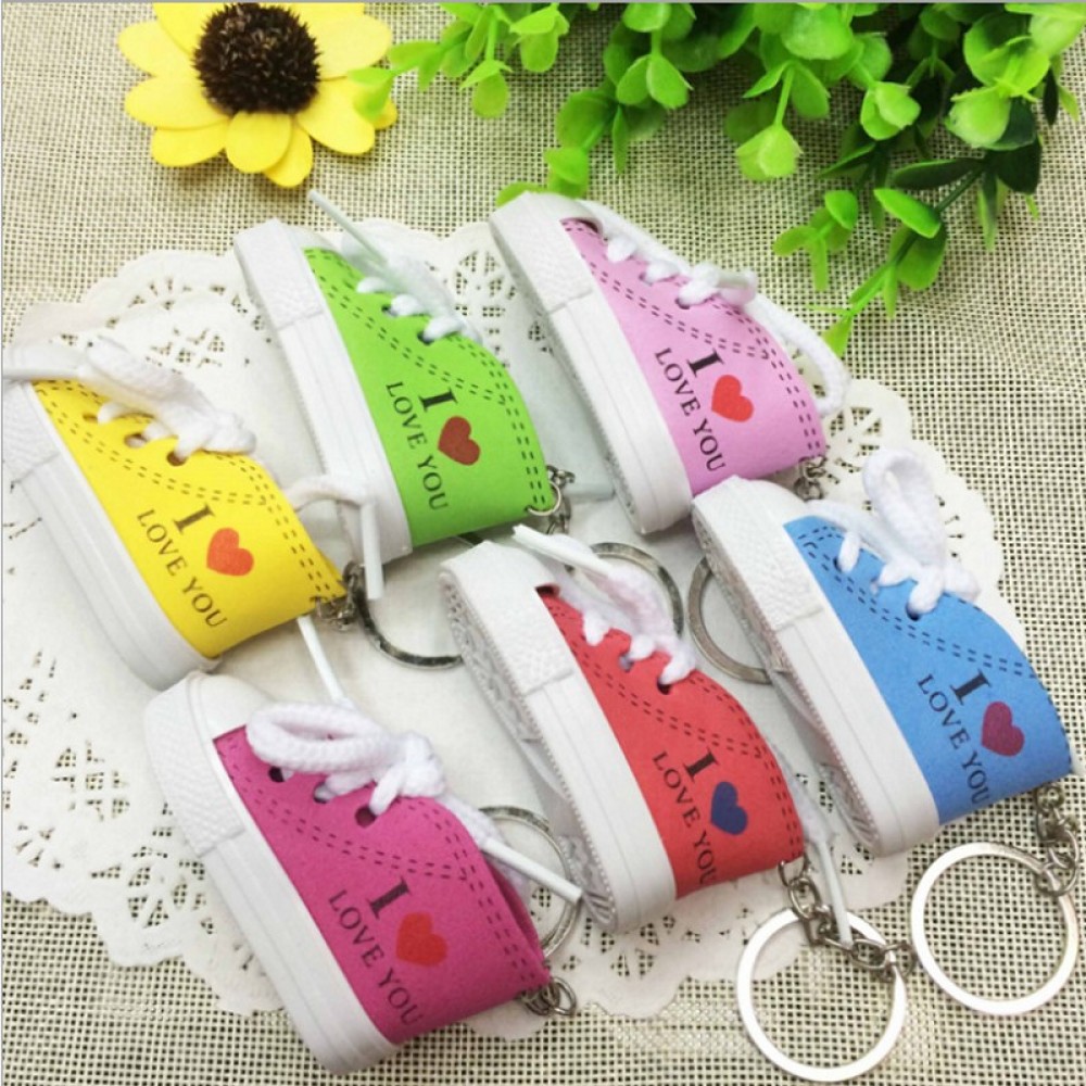 Logo Printed Shoes Key Chains Logo Printed Shoes Key Chains
