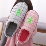 Custom Imprinted Mens Women Winter Home Slippers