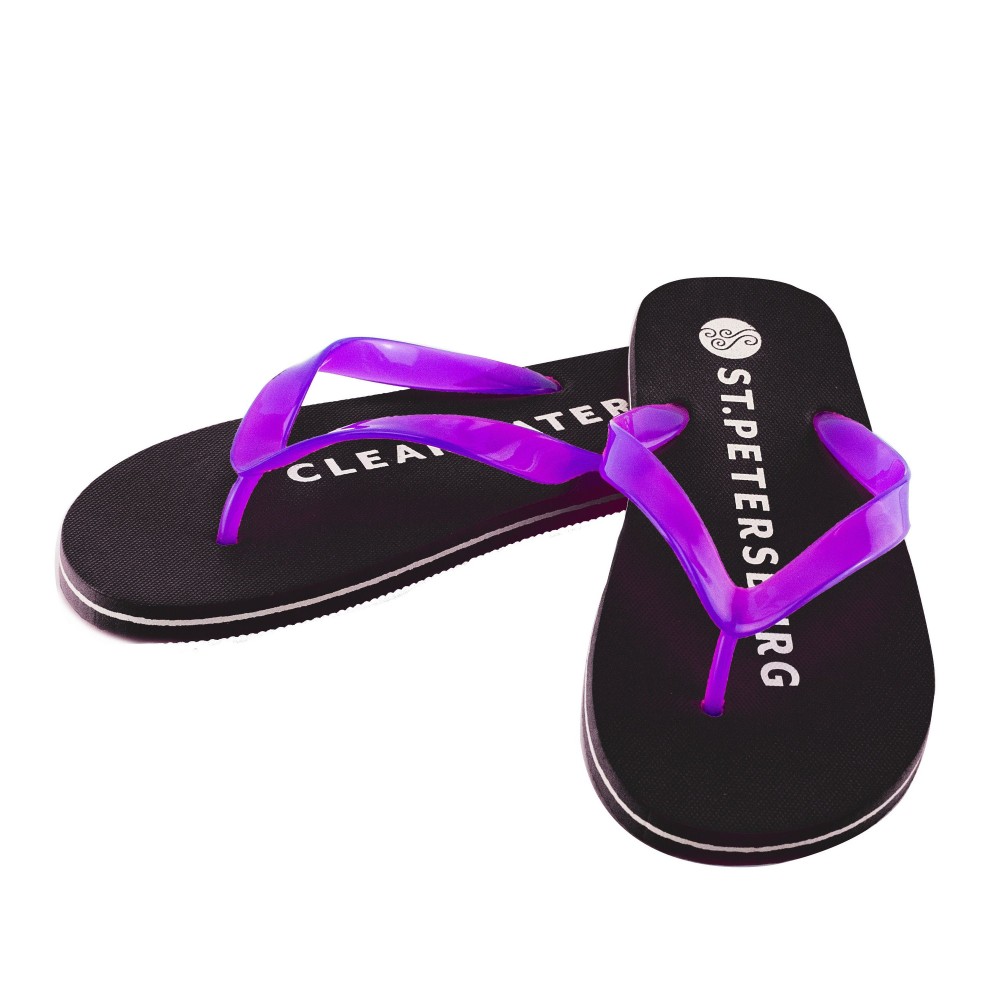 Custom Imprinted The "Capistrano" - Flip Flop Sandal with Vinyl Straps - Short Run Custom Imprinted The "Capistrano" - Flip Flop Sandal with Vinyl Straps - Short Run