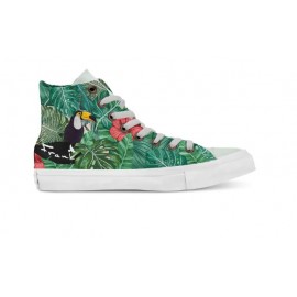 Logo Printed Customizable, Stylish High-Top Shoes