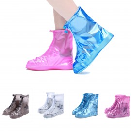 Logo Printed PVC Rain Boot Covers