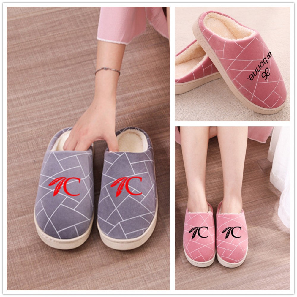 Winter Indoor Cotton Slippers Branded Winter Indoor Cotton Slippers Branded