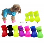 Branded Waterproof Silicone Pet Shoes