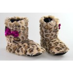 Furry Slipper Boots - S/M & M/L Custom Imprinted