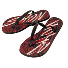 Full Color Adult Large Flip Flops Branded