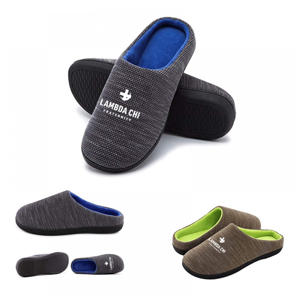 Logo Printed Winter House-Shoes Warm Slipper Logo Printed Winter House-Shoes Warm Slipper