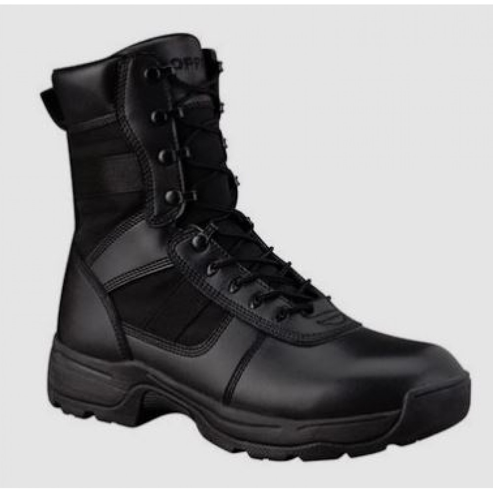 8" Propper Series 100 Black Comp Toe Waterproof Side Zip Boots Logo Printed 8" Propper Series 100 Black Comp Toe Waterproof Side Zip Boots Logo Printed