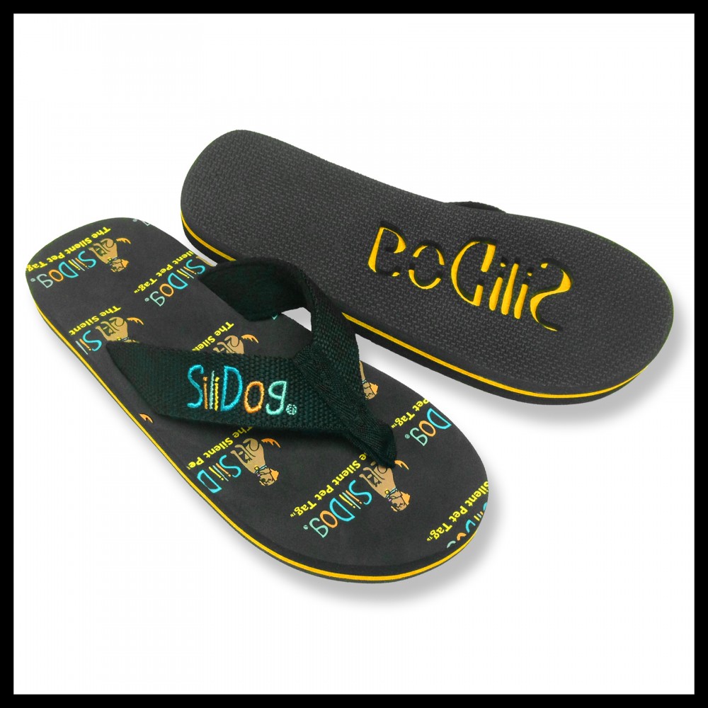 Custom Logo Embroidered Strap Flip Flop Logo Printed Custom Logo Embroidered Strap Flip Flop Logo Printed
