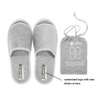 Custom Imprinted Travel Slippers w/Storage Bag
